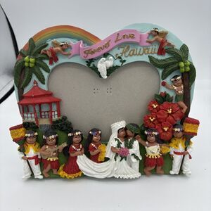 MTA Hawaii 3D Picture Photo Frame Wedding Forever Love Native People‎ Bride F1